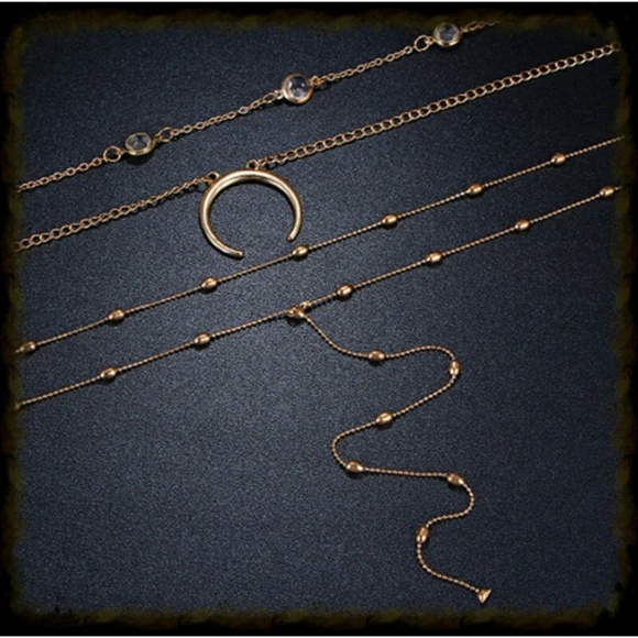 🗿🗿Bohemian Moon Multi-layer Necklace 🗿🗿 - Picture 5 of 5